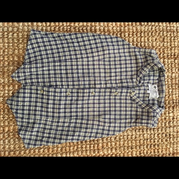 columbia plaid vest